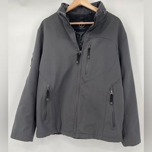 **SOLD** Tumi T-Tech Men's size L Gray Water Resistant Jacket Coat NWOT